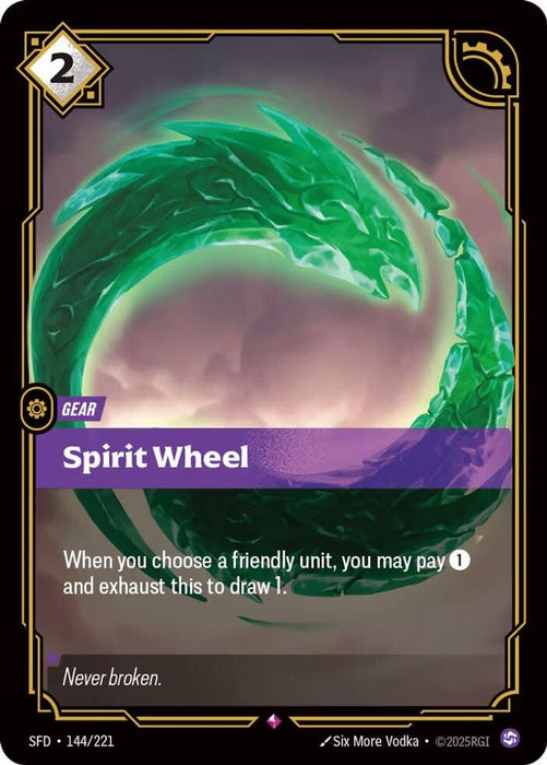 Spirit Wheel (#144/221) (Spiritforged) Near Mint Foil