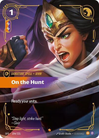 On the Hunt (#204/221) (Spiritforged)