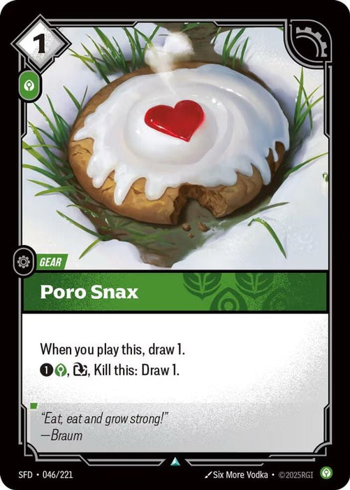 Poro Snax (#046/221) (Spiritforged) Near Mint
