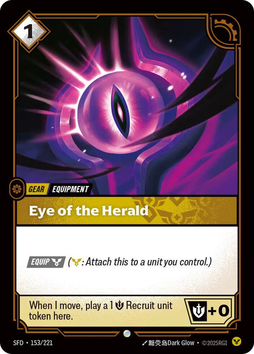 Image for Eye of the Herald (153/221) [Spiritforged] - Riftbound: League of Legends Trading Card Game