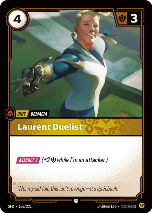 Laurent Duelist (#156/221) (Spiritforged)
