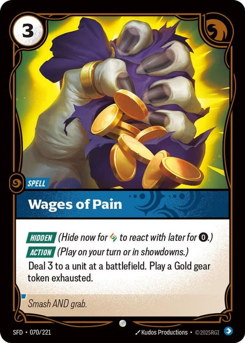 Wages of Pain (#070/221) (Spiritforged)