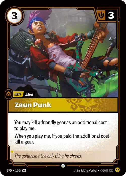 Zaun Punk (#160/221) (Spiritforged)