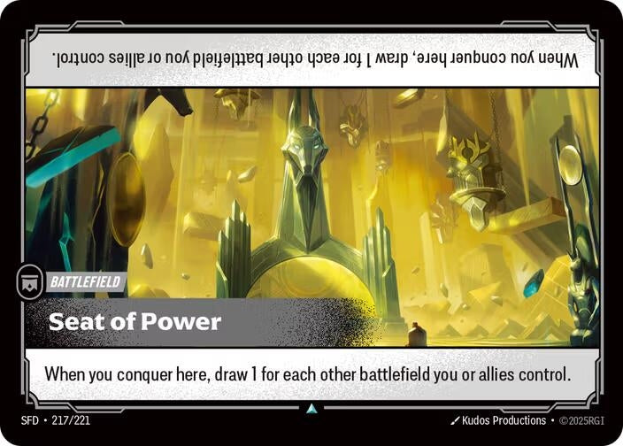 Image for Seat of Power (217/221) [Spiritforged] - Riftbound: League of Legends Trading Card Game