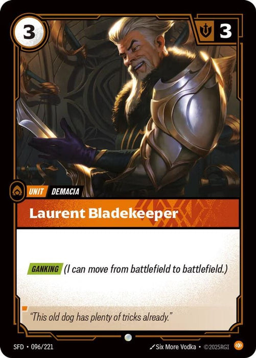 Laurent Bladekeeper (#096/221) (Spiritforged)