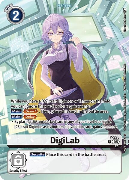 Image for Digilab (Time Stranger Box Topper) (P - 225 P) - Digimon Card Game