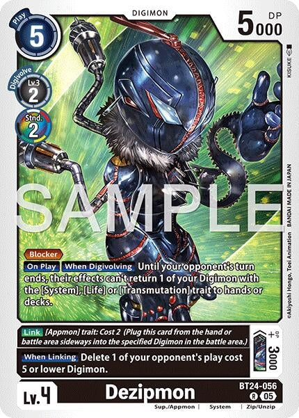 Image for Dezipmon (BT24-056 R) - Digimon Card Game