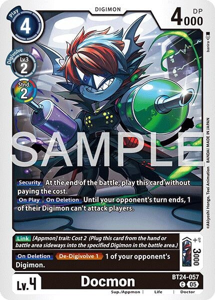 Image for Docmon (BT24-057 C) - Digimon Card Game
