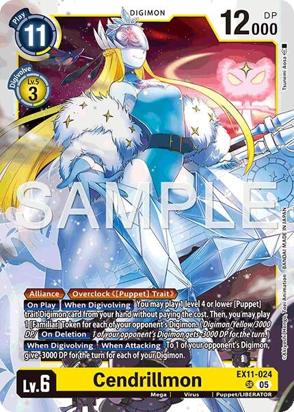 Image for Cendrillmon (EX11-024 SR) - Digimon Card Game