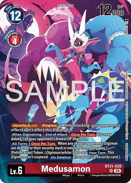 Image for Medusamon (2026 Dash Pack Campaign) (Alternate Art - Chinese) (BT21-029 SR) - Digimon Card Game