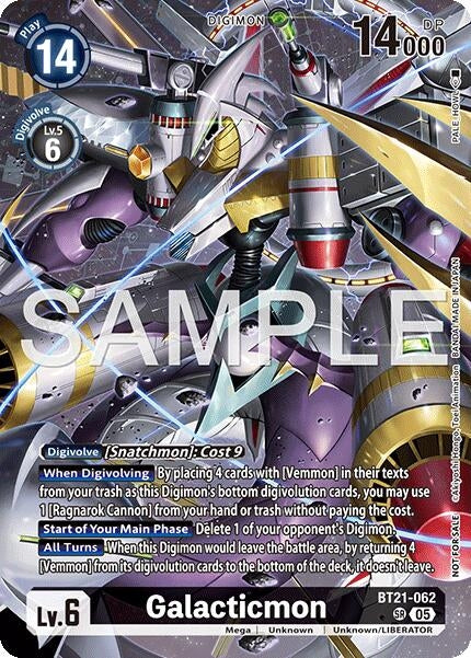 Image for Galacticmon (2026 Dash Pack Campaign) (Alternate Art - Chinese) (BT21-062) - Digimon Card Game