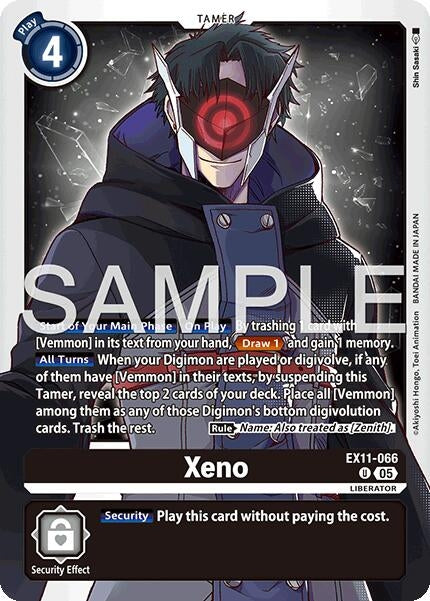 Image for Xeno (EX11-066 U) - Digimon Card Game