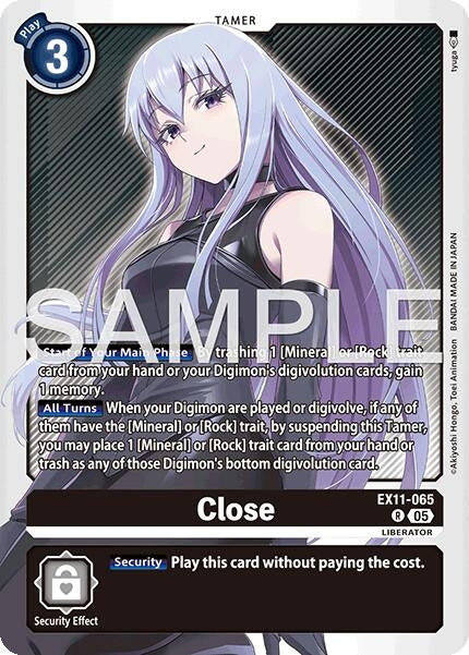 Image for Close (EX11-065 R) - Digimon Card Game