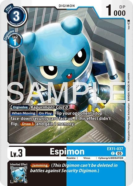 Image for Espimon (EX11-037 C) - Digimon Card Game