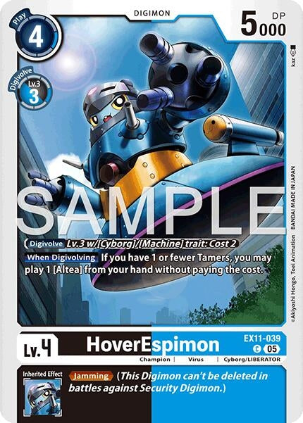 Image for HoverEspimon (EX11-039 C) - Digimon Card Game