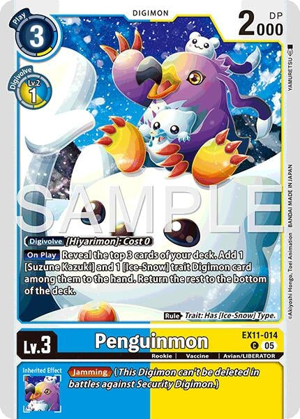Image for Penguinmon (EX11-014 C) - Digimon Card Game