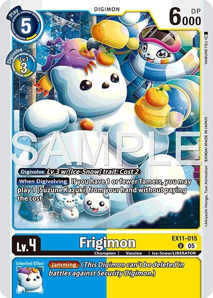 Image for Frigimon (EX11-015 U) - Digimon Card Game