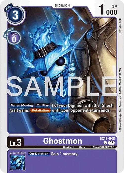 Ghostmon (#EX11-048 C) (Dawn of Liberator) Near Mint