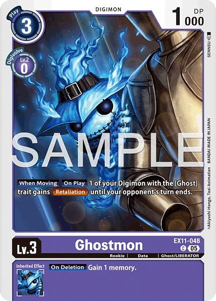 Image for Ghostmon (EX11-048 C) - Digimon Card Game
