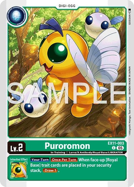 Image for Puroromon (EX11-003 C) - Digimon Card Game