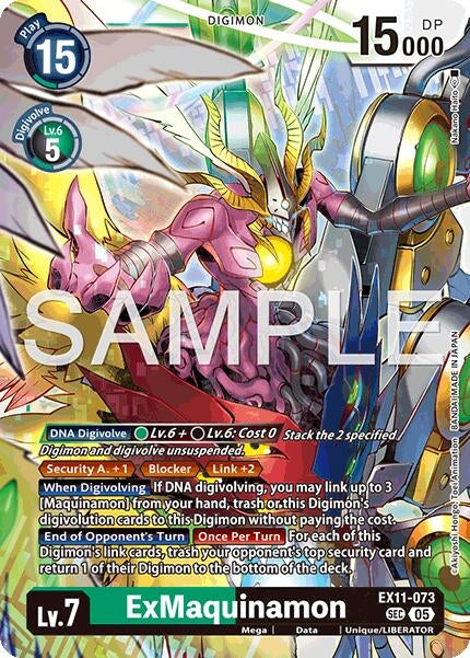 Image for ExMaquinamon (EX11-073 SEC) - Digimon Card Game
