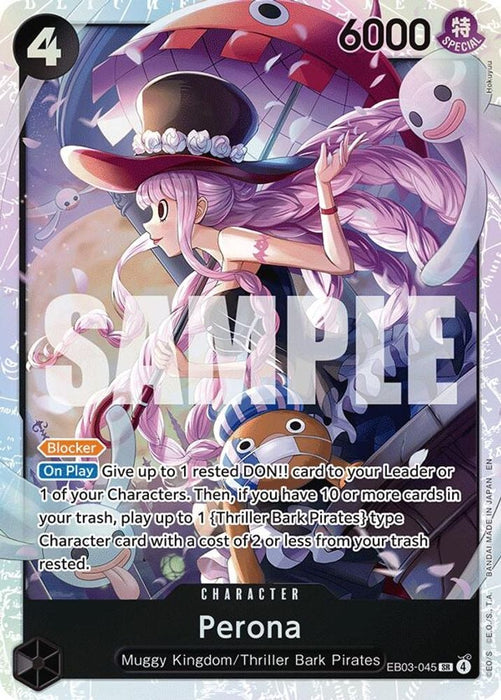 Perona (045) (#EB03-045) (Extra Booster: One Piece Heroines Edition) Near Mint Foil