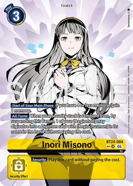Image for Inori Misono (SP) (BT24-084 SR) - Digimon Card Game