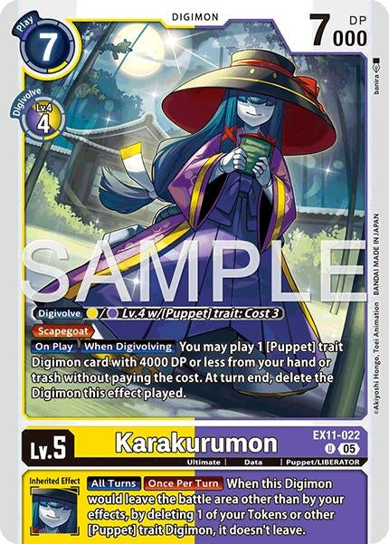 Image for Karakurumon (EX11-022 U) - Digimon Card Game