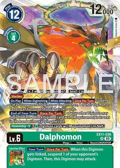 Dalphomon (#EX11-036 SR) (Dawn of Liberator)