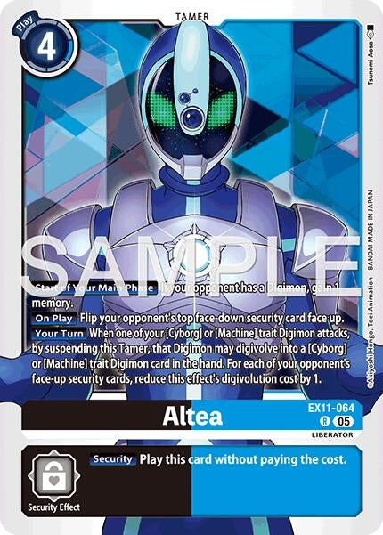 Image for Altea (EX11-064 R) - Digimon Card Game