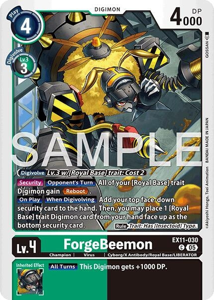 Image for ForgeBeemon (EX11-030 C) - Digimon Card Game