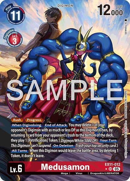 Image for Medusamon (Alternate Art) (EX11-012 SR) - Digimon Card Game