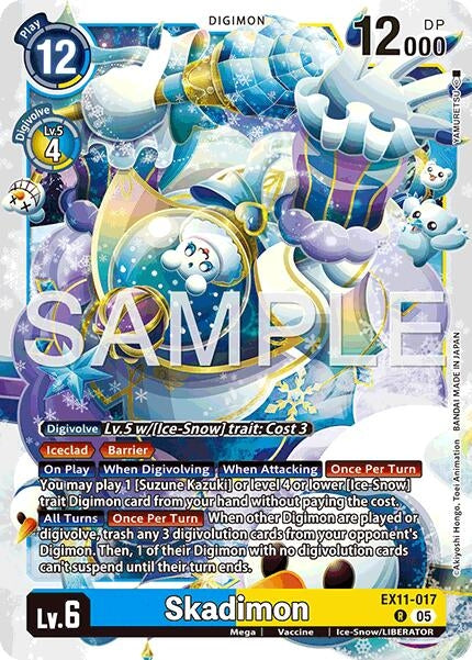 Image for Skadimon (EX11-017 R) - Digimon Card Game