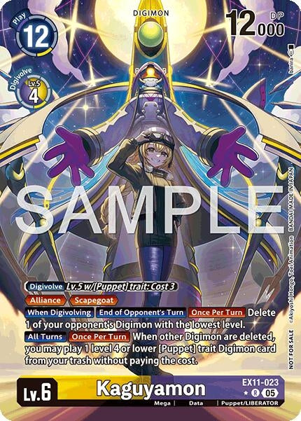 Image for Kaguyamon (Box Topper) (EX11-023 R) - Digimon Card Game