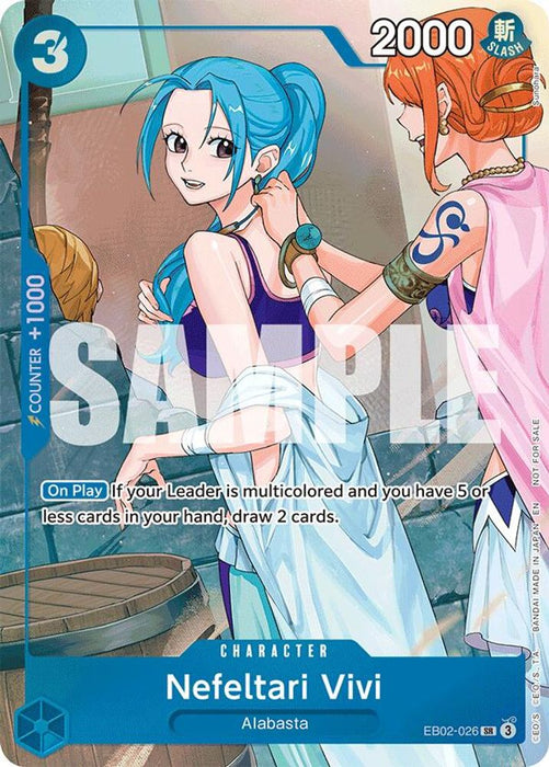 Nefeltari Vivi - EB02-026 (#EB02-026) (Extra Booster: One Piece Heroines Edition) Near Mint Foil