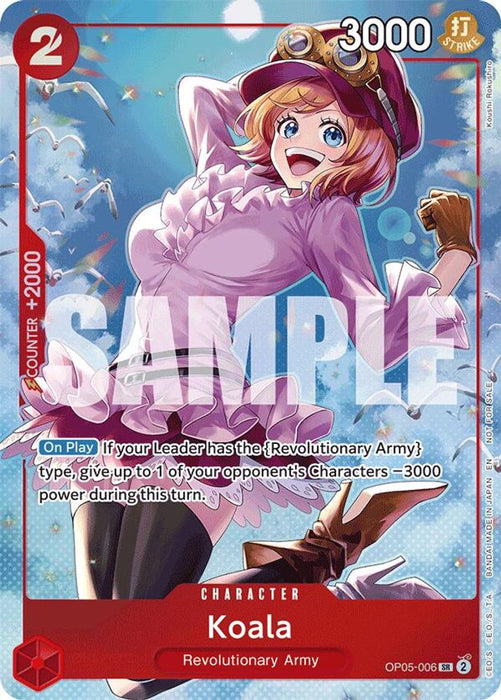 Koala - OP05-006 (#OP05-006) (Extra Booster: One Piece Heroines Edition) Near Mint Foil