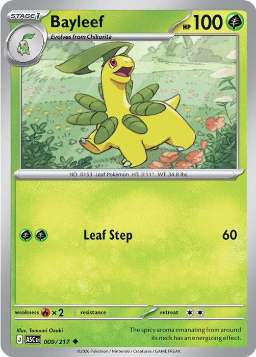 Bayleef (#009/217) (ME: Ascended Heroes) Near Mint