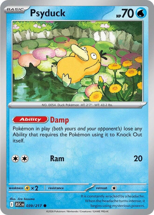 Image for Psyduck (039/217) [ME: Ascended Heroes] - Pokemon