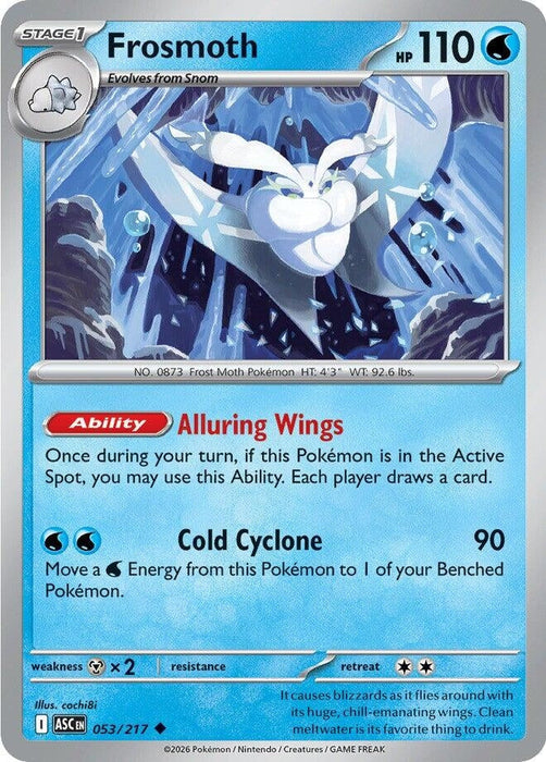 Image for Frosmoth (053/217) [ME: Ascended Heroes] - Pokemon