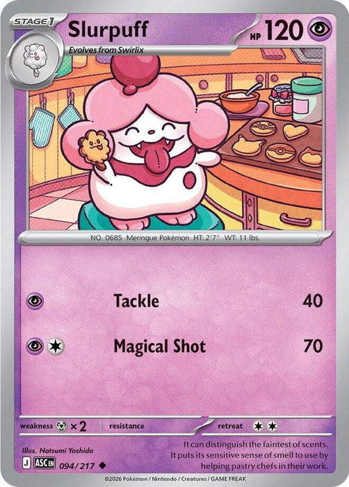 Image for Slurpuff (094/217) [ME: Ascended Heroes] - Pokemon