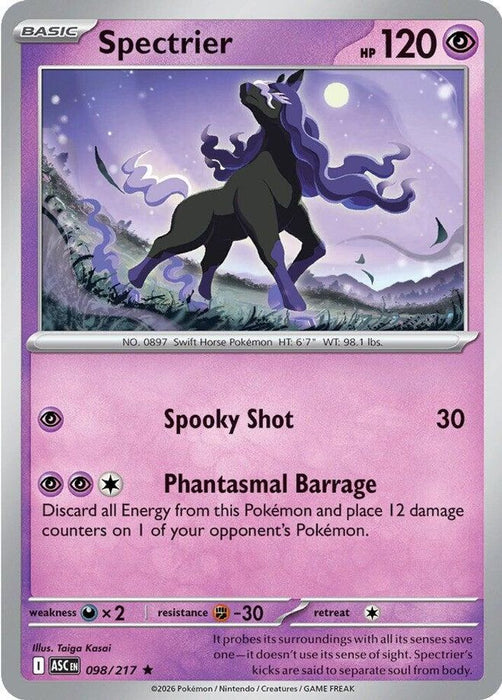 Spectrier (#098/217) (ME: Ascended Heroes) Near Mint Holofoil