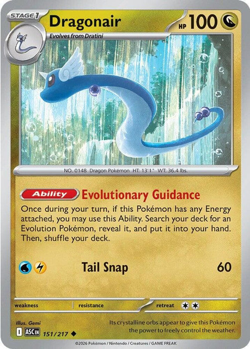 Dragonair (#151/217) (ME: Ascended Heroes) Near Mint
