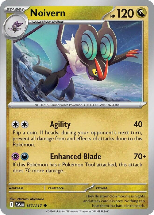 Image for Noivern (157/217) [ME: Ascended Heroes] - Pokemon
