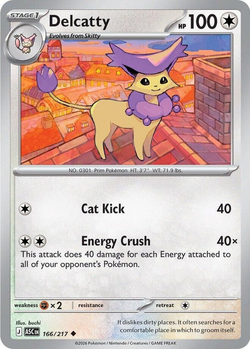 Image for Delcatty (166/217) [ME: Ascended Heroes] - Pokemon
