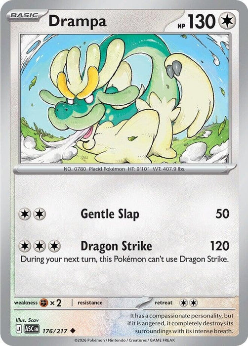 Image for Drampa (176/217) [ME: Ascended Heroes] - Pokemon
