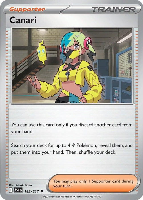Image for Canari (185/217) [ME: Ascended Heroes] - Pokemon