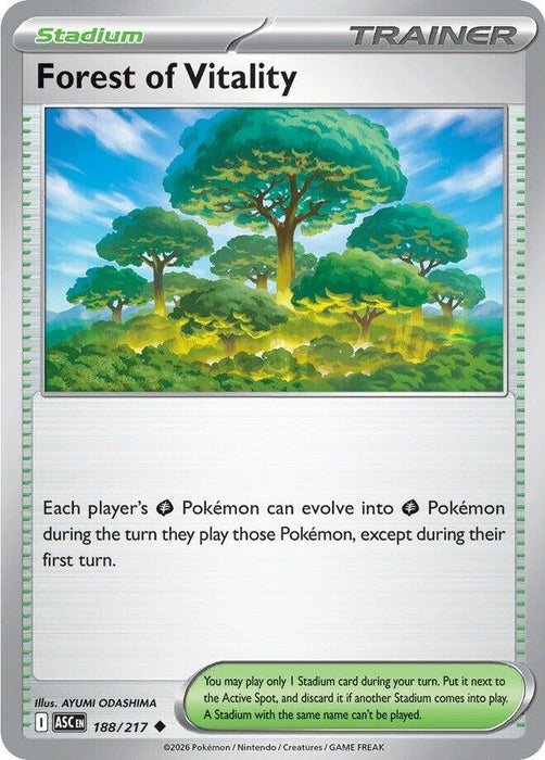 Image for Forest of Vitality (188/217) [ME: Ascended Heroes] - Pokemon