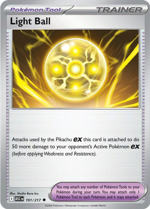 Light Ball (#191/217) (ME: Ascended Heroes) Near Mint