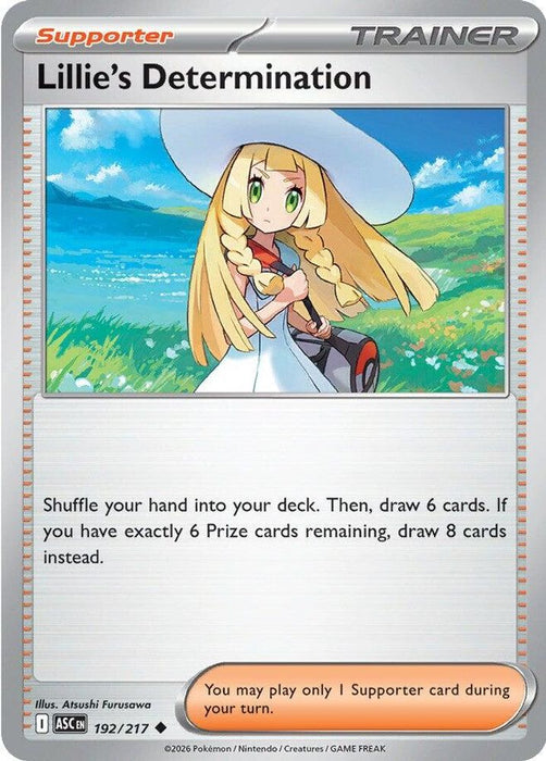 Lillies Determination (#192/217) (ME: Ascended Heroes) Near Mint