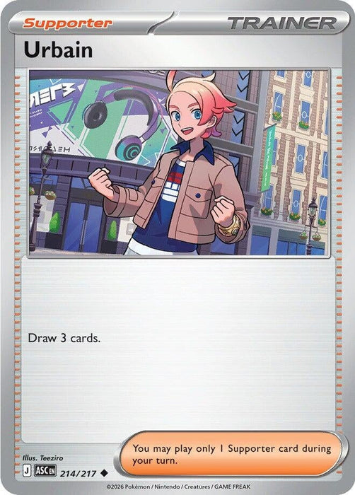 Image for Urbain (214/217) [ME: Ascended Heroes] - Pokemon